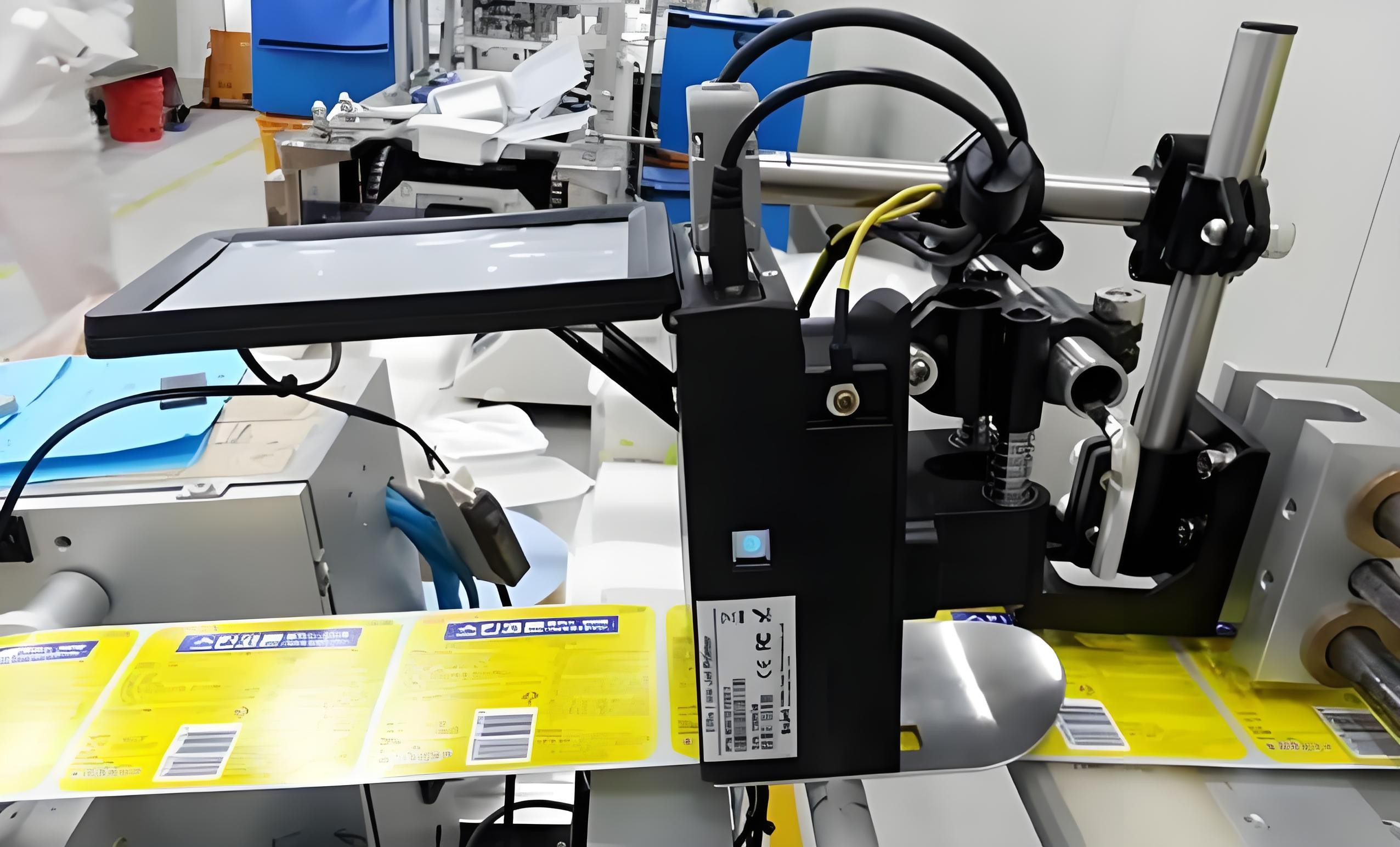 UV噴碼機與自動化生產線的集成應用